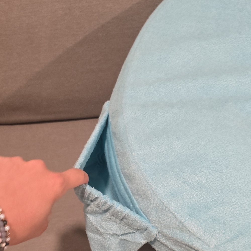 My Brest Friend Aqua Blue Nursing Pillow - Picture 12 of 16